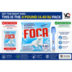 Foca Laundry Detergent 4.4 lb Bag - with Spoon., 4.41 Pound (Pack of 1)