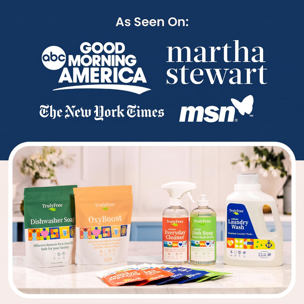 Truly Free Laundry Washing Machine Cleaner & Deodorizer