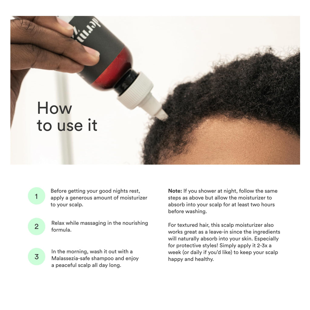 Dermazen MCT Scalp Moisturizer Hydrates Dry, Flaky, Itchy Scalp & Skin 4oz