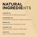 African Pride Moisture Miracle 5 Essential Hair Oils, 8 Oz | Argan, castor, grapeseed, coconut & olive oils with vitamin E for shine, strength and moisture