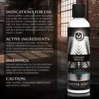 MASTER SERIES Creamy White Scented WaterBased Body Glide 8.5 Oz Men, Women