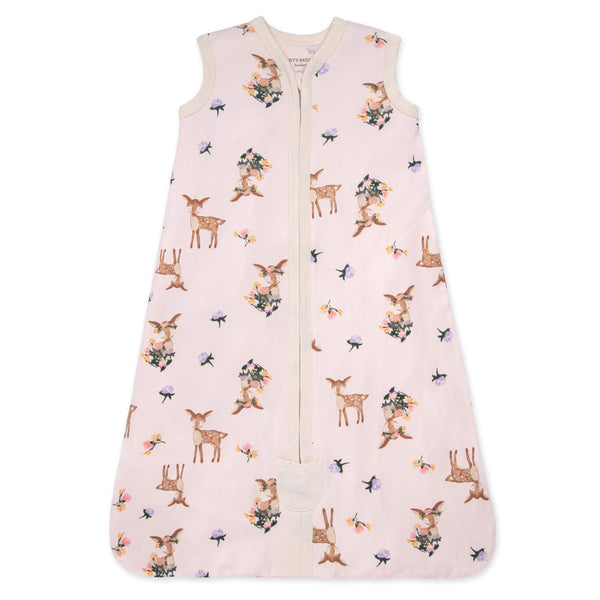 Burt's Bees Baby unisex-baby Beekeeper Wearable Blanket, 100% Organic Cotton, Swaddle Bag