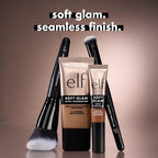 Buy now e.l.f. Smooth Swipe Foundation Brush, Face Makeup Brush For A Natural-Looking Finish, For Liquid & Cream Formulas, Vegan & Cruelty-Free at indiglob india