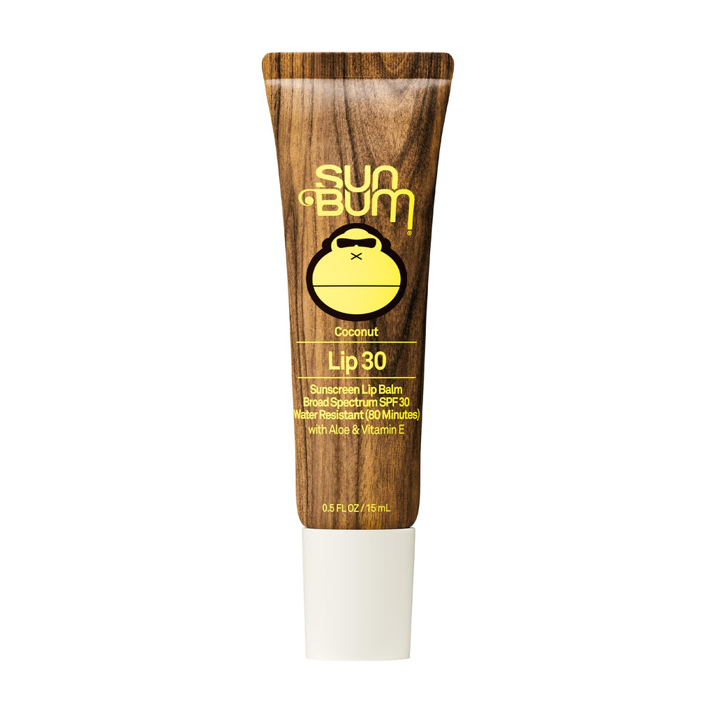 Sun Bum SPF 30 Coconut Sunscreen Lip Balm, Sunset Cove Tinted - 0.5 oz | Broad Spectrum Moisturizing with Aloe and Vitamin E, Vegan, Hawaii 104 Act Compliant (Made without Octinoxate & Oxybenzone)