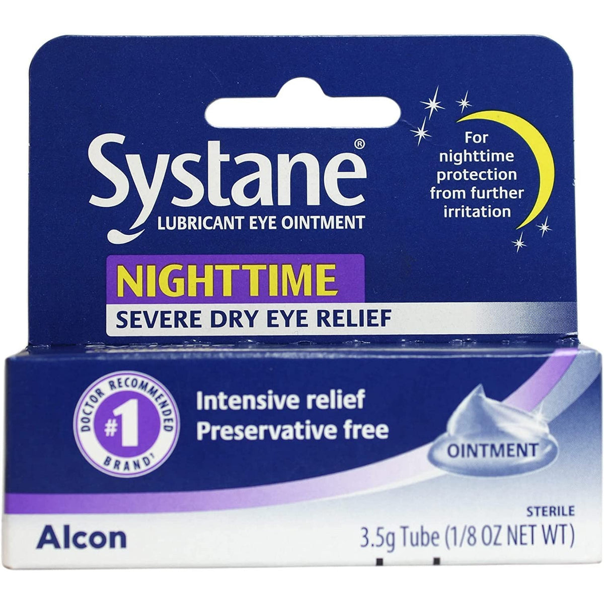 Systane Nighttime Eye Ointment for Dry Eyes (2 Pack)