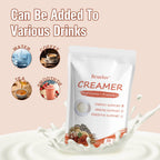 Mushroom Coffee Creamer,Superfood Creamer Powder with 6 Adaptogenic Mushrooms & Probiotics for Energy, Focus, Digestion - 30 Servings