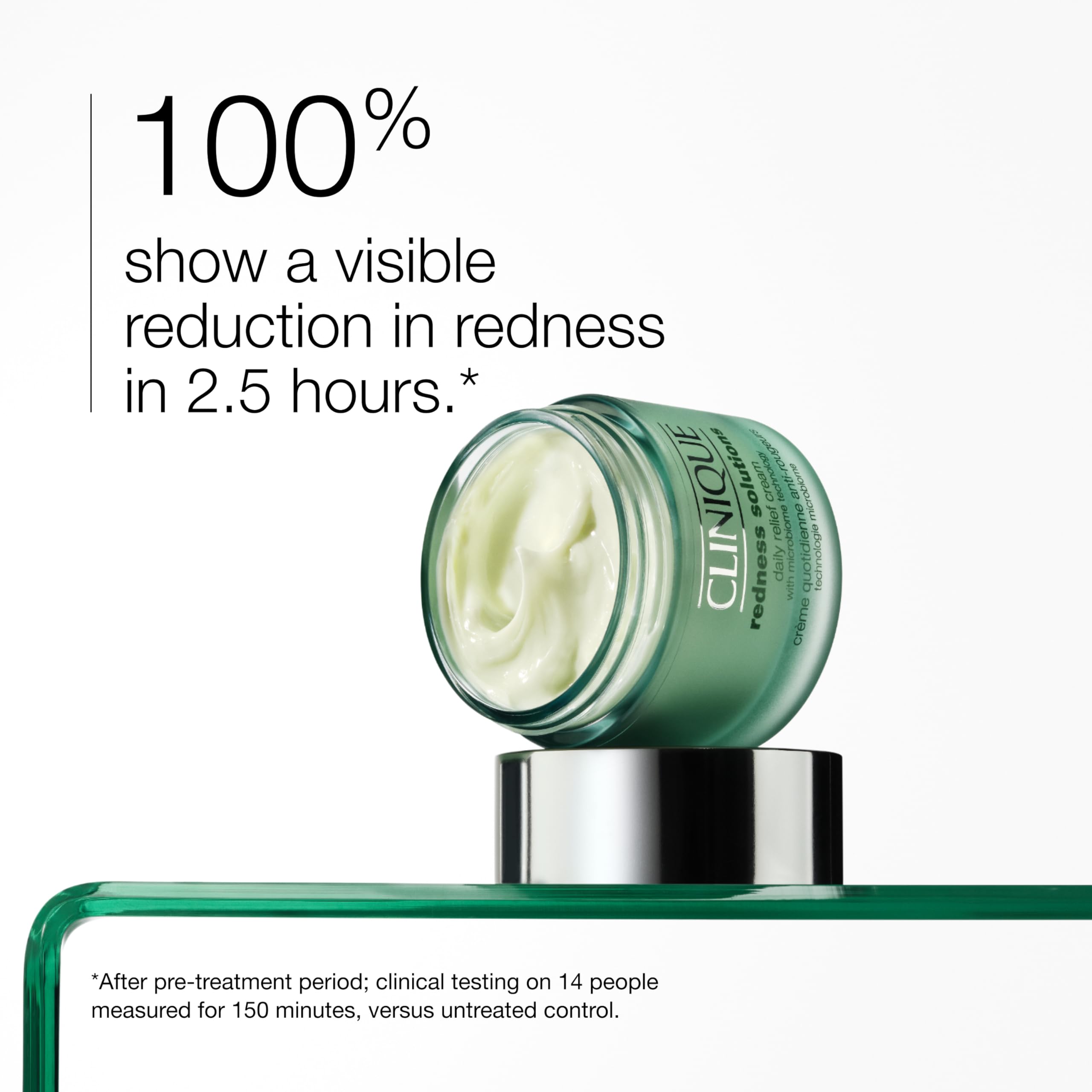 Buy now Clinique Redness Solutions Daily Relief Cream with Microbiome Technology, 1.7 Fl Oz at indiglob india