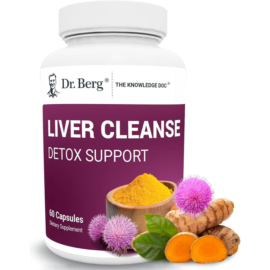 Buy now Dr. Berg Liver Cleanse Detox Capsules w/Unique Blend of Milk Thistle, Ox Bile & Folate - Liver Supplement Includes Turmeric, Black Pepper & Choline - 60 Capsules Default at indiglob india