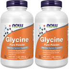 NOW Foods Supplements, Glycine Pure Powder, Promotes Restful Sleep*, Neurotransmitter Support*, 1-Pound