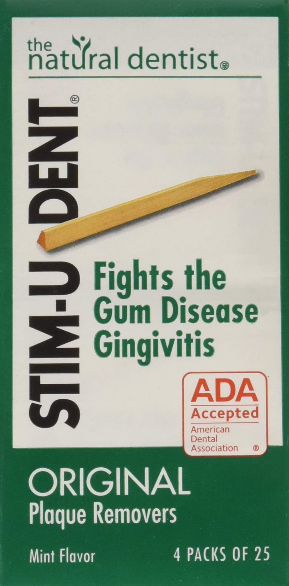 Buy now STIM-U-DENT Original Plaque Removers Mint -- 100 Toothpicks at indiglob india