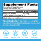 Buy now Doctors Best Acetyl-L-Carnitine, Supports Mental Focus & Alertness, Non-GMO, Gluten Free, Soy Free, Vegan 120 Veggie Caps at indiglob india