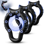 Adults Sex Toys Penis Ring, 3 Pack Premium Silicone Cock Rings for Men with Solid Performance for Extended Stamina, Cockring Sexual Stimulation Device Couples Sex Toys