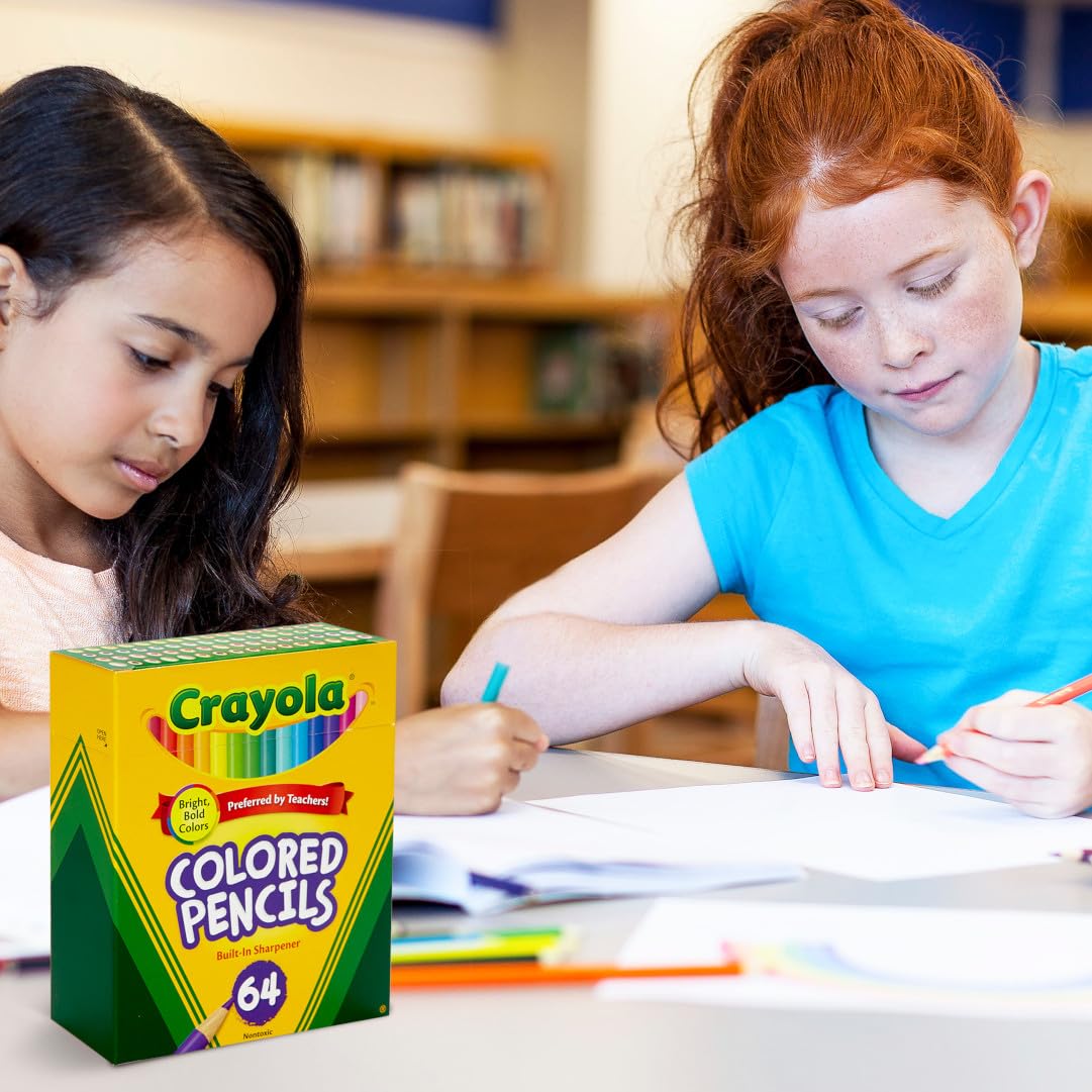 Buy now Crayola Mini Colored Pencils (Colors may vary), Coloring Supplies for Kids, 64 Count, Gift at indiglob india
