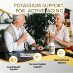 Potassium Chloride 1000mg Supplement, Electrolyte Balance Support