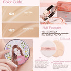 Buy now MIBA Ion Calcium Foundation Double Cushion RX 25 g / 0.88 oz Big Cushion SEASON 2 Long Lasting Effect for Dewy Skin. Skin moisturizing. Skin tightening relief. Fine coverage. Smooth adhesion (No 21) at indiglob india