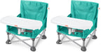 Buy now Summer by Bright Starts Pop 'N Sit Portable Booster Chair, Floor Seat, Indoor/Outdoor Use, Compact Fold, Green, 6 Mos - 3 Yrs at indiglob india