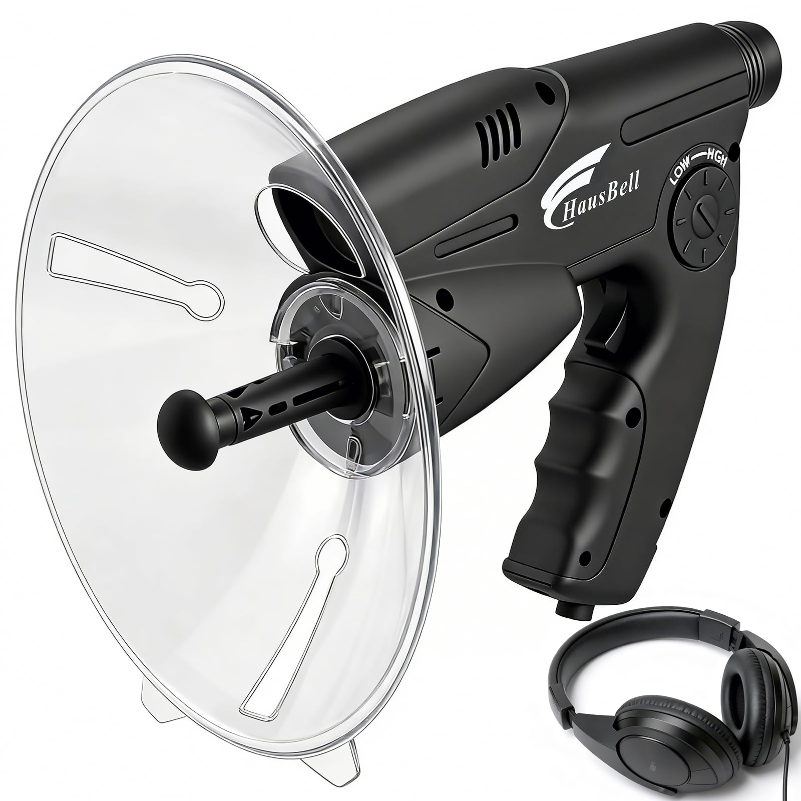 Buy now HAUSBELL Parabolic Listening Device for Adventure – Bionic Ear Electronic Nature Explorer, 8X Monocular, Adjustable Volume, Includes Headphone, Fun Outdoor Nature Sound Observation Digital Tools at indiglob india