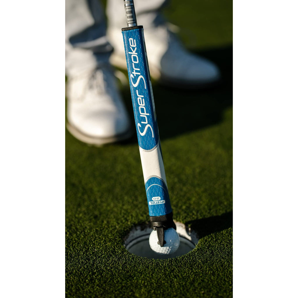 SuperStroke Golf Ball Pick Up Tool, Effortless Integration with Your Grip Setup, Built to Withstand Frequent On-Course use, Black