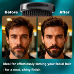 4.3 IN Natural Boar Bristle Beard Brush for Men