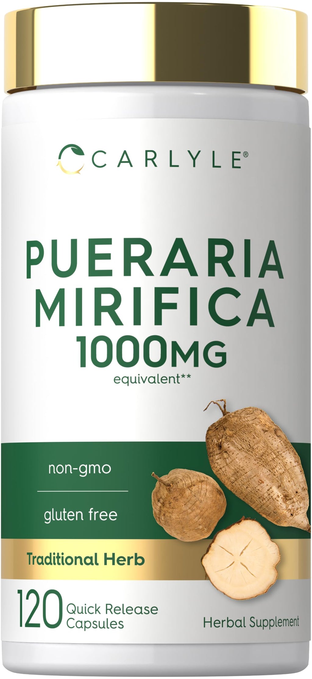 Carlyle Pueraria Mirifica Capsules | 120 Count | Root Extract