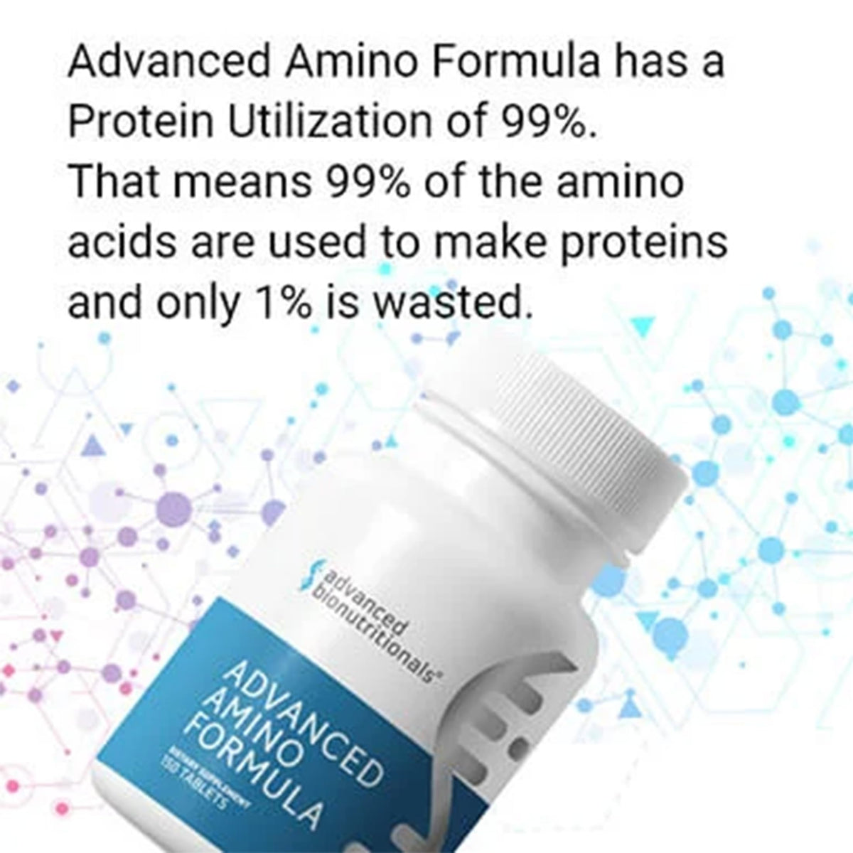 Advanced Amino Formula | Essential Amino Acid Tablets | Vegan, 150 Count