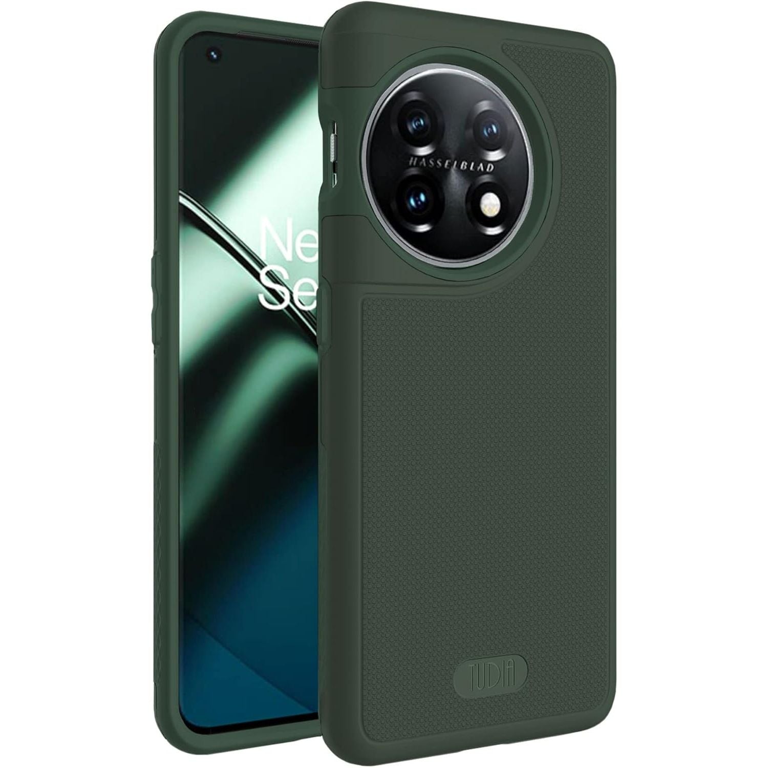 Buy now TUDIA MergeGrip Magsafe Compatible Phone Case for OnePlus 12 5G 2024 - Military Grade, Drop Tested, Dual Layer, Shockproof, Anti-Slip, Heavy Duty & Protector Cover Protective Phone Case - Matte Black OnePlus 11 Pine Green at indiglob india