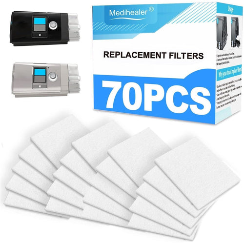 Buy now 70 Packs CPAP Filters - Three Year Supply Filters for AirSense 10, for AirCurve 10- S9, for AirStart Series - Medihealer Replacement Filters Supplies at indiglob india