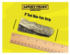 Savory Prime Cod Skin Fish Strips, 8-Ounce (49662008), All Breed Sizes