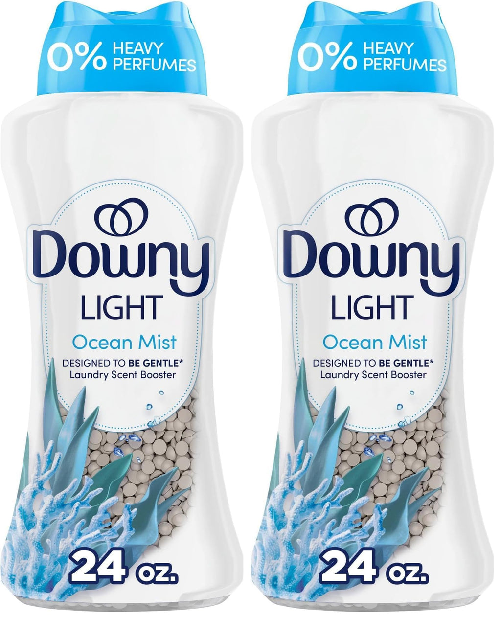 Buy now Downy Light Laundry Scent Booster Beads, Ocean Mist Scent, 24 OZ, In-Wash Fabric Beads Designed To Be Gentle With A Light Boost Of Scent, No Heavy Perfumes at indiglob india