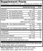 5,500mg L Arginine + 1,100mg Citrulline | Nitric Oxide Booster |Supports Pre Workout Energy, Blood Flow & Circulation, Grape (30 Servings)