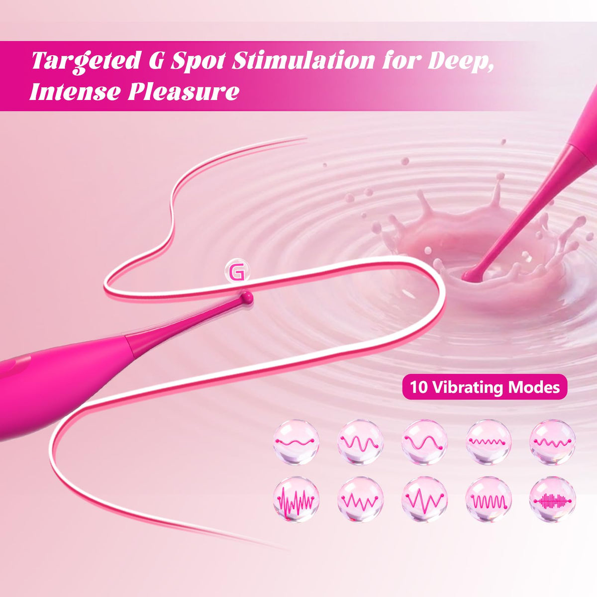 2 in 1 Clit Sucker High Frequency Clitoris G Spot Bullet Wand Vibrator, Suction Vibrator, Women Couples Adult Sex Toys, APP Remote Control Sucking Vibrator, Female Powerful Clitoral Nipple Stimulator