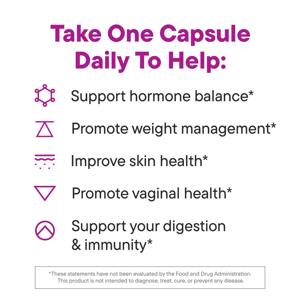 Daily Nouri Hormone Balance Probiotic for Women | Healthy Estrogen Metabolism, Hormone & Cycle Support | Gut-Hormone Support for PMS, Skin, Bloating & Perimenopause | 7 Studied Strains + Plant Omega