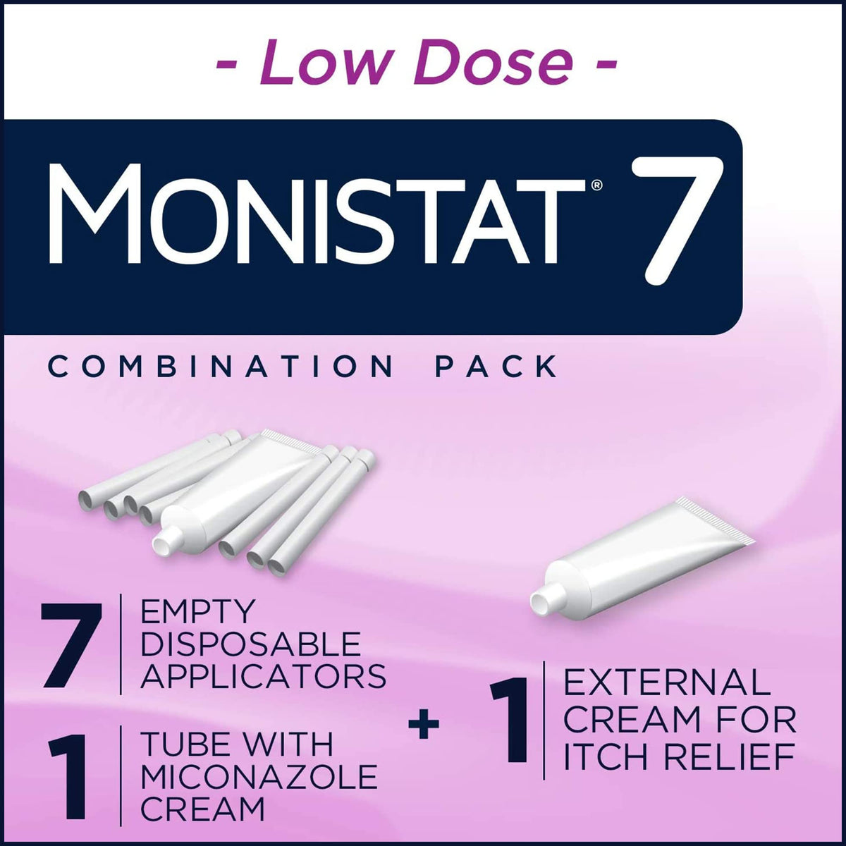 Monistat 7-Day Yeast Infection Treatment for Women, Miconazole Cream