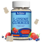 L-Lysine 1000mg Gummies, Chewable Lysine Supplement for Adults