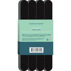 Cliganic 12 Pack Nail File Set: 180/240 Grit | Professional Emery Boards for Natural, Gel & Acrylic Nails | Washable Double Sided Kit | Cliganic 90 Days Warranty