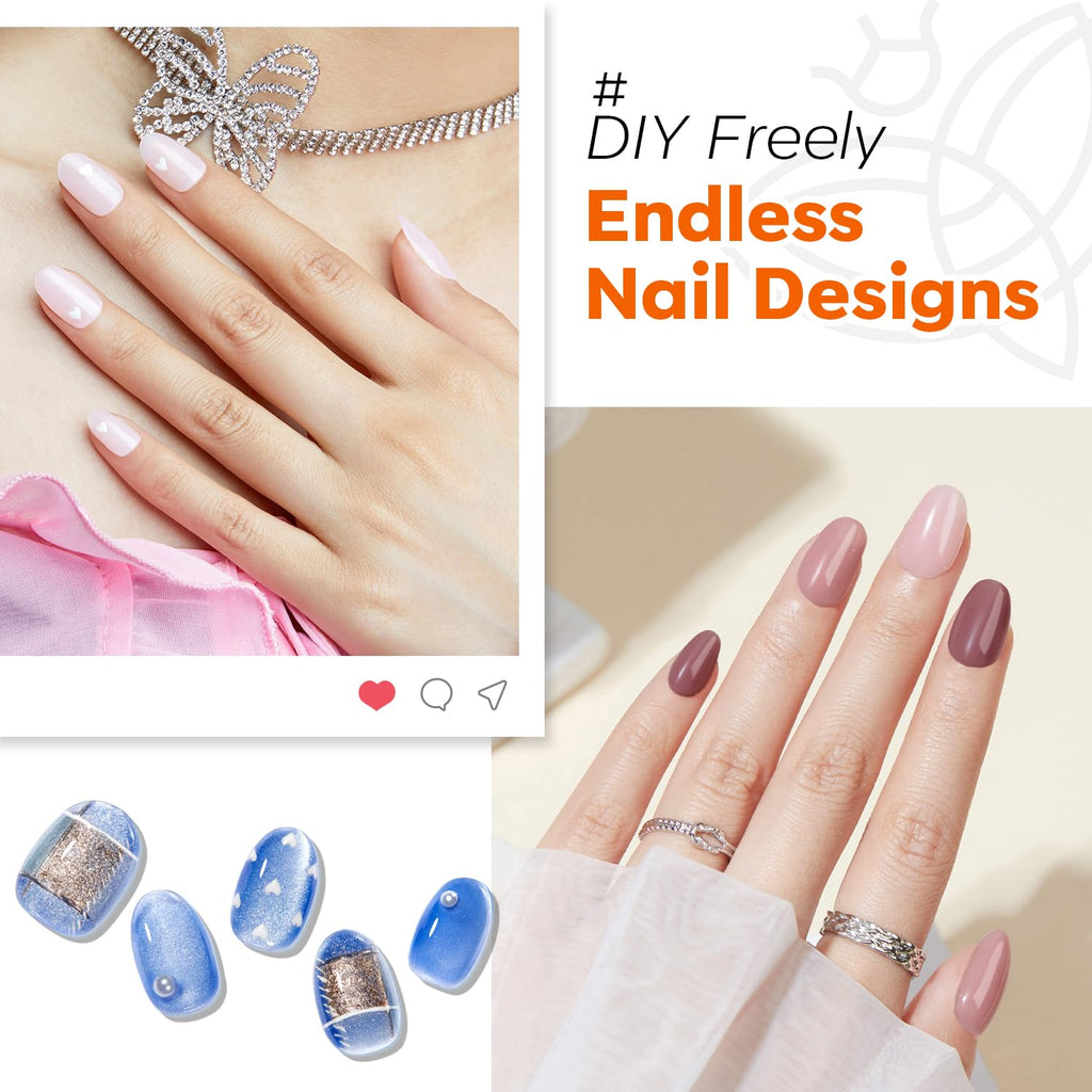 Modelones Short Almond Nail Tips - 360 pieces for creative nail art. Verified by CuratCart for quality and reliability.