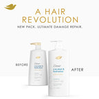 Dove Shampoo Coconut & Hydration for Dry Hair with Bio-Protein Care Technology and Coconut Oil 28 Fl Oz (Pack of 4)