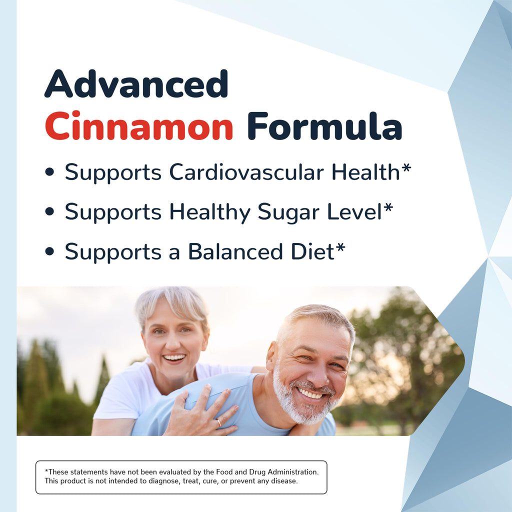 CinnaChroma Capsules, Cinnamon Supplements with 10:1 Extract,1 Month Supply