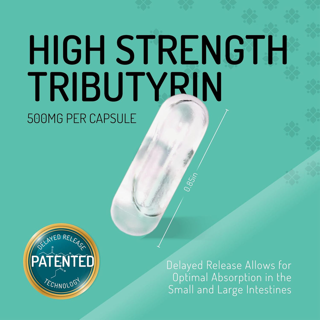 Buy now Healus Complete Biotic - Postbiotic Tributyrin Supplement - Postbiotics for Gut Health - Butyrate Gut Health Supplement at indiglob india