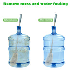 2-Pack Bucket Brush, Kettle Brush, Cleaning Extra Long Bottles, Gallon Jug Cleaner, Water Bottle Cleaner.