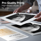 Epson Ultra Premium Presentation Paper (8.5x11 Inches, 50 Sheets) (S041341),White , matte finish