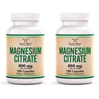 Magnesium Citrate 800mg (112mg Elemental), Regularity, Sleep & Calm, 90 Ct | Gentle Digestive Regularity, Restful Sleep Support, Muscle Relaxation & Calm, Third-Party Tested