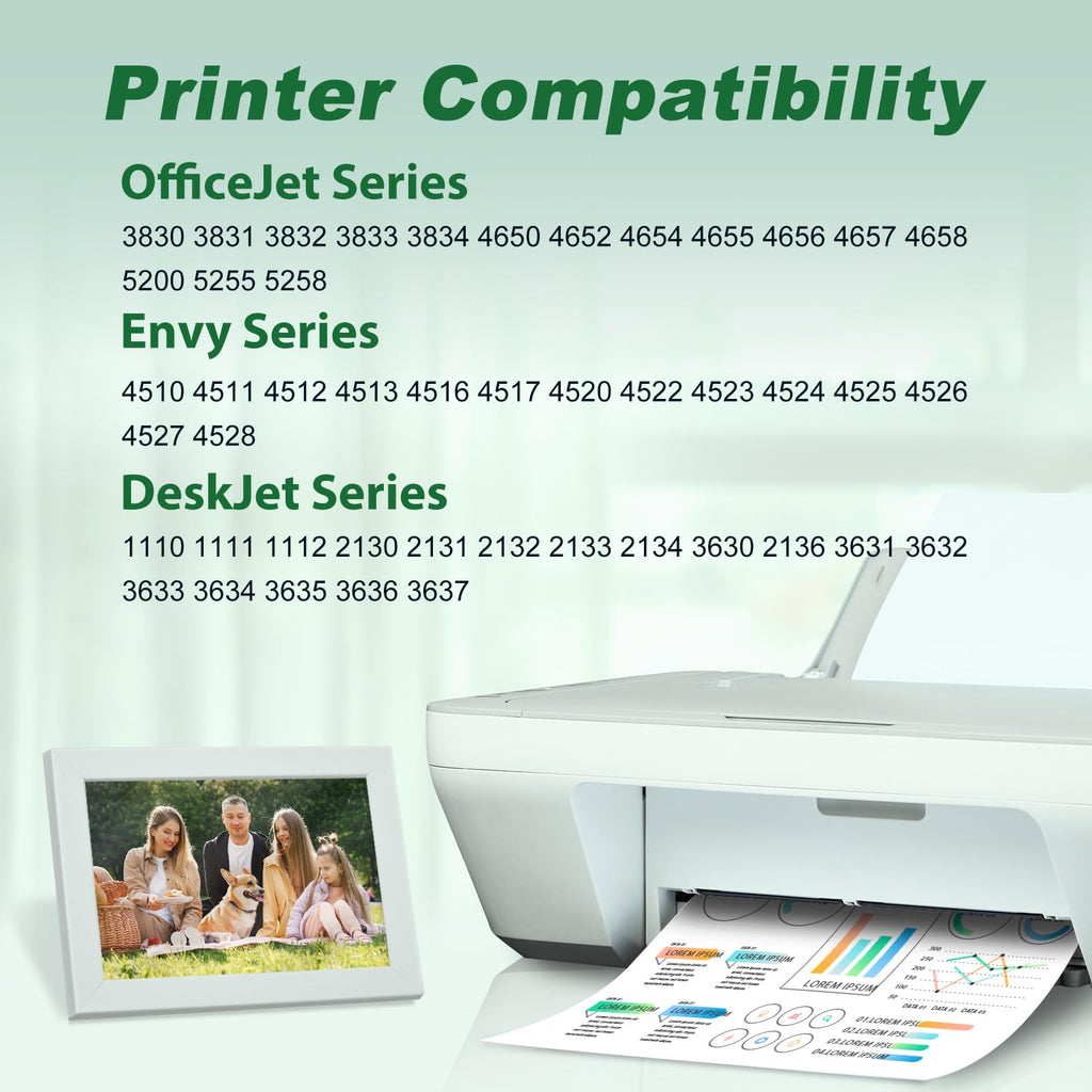 MYTONER 63XL Ink Cartridges Black and Color Replacement for HP Ink 63