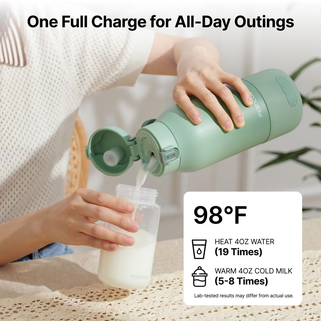 Momcozy Portable Bottle Warmer & Breastmilk Cooler Set On-the-Go Essentials