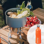 Aluminum Fuel Bottle 750ml/25 oz Camping Fuel Container