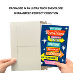 Prime Greetings Birthday Card For Grandson, Made in America, Eco-Friendly, Thick Card Stock with Premium Envelope 5in x 7.75in, Packaged in Protective Mailer