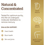 Buy now Solgar Omega-3 Fish Oil Concentrate, 240 Softgels at indiglob india