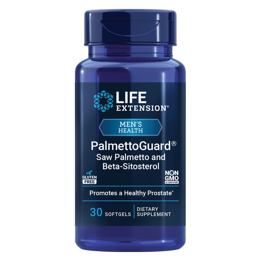 Life Extension PalmettoGuard Saw Palmetto, 30 Softgels
