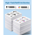 Compatible Ink Bottle Replacement for Epson 522 Ink Refill Bottles