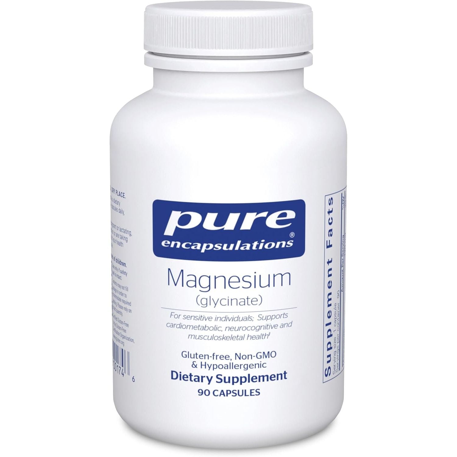 Buy now Pure Encapsulations Magnesium (Glycinate) - Supplement to Support Stress Relief, Sleep, Heart Health, Nerves, Muscles, and Metabolism* - with Magnesium Glycinate - 180 Capsules 90 Count (Pack of 1) at indiglob india